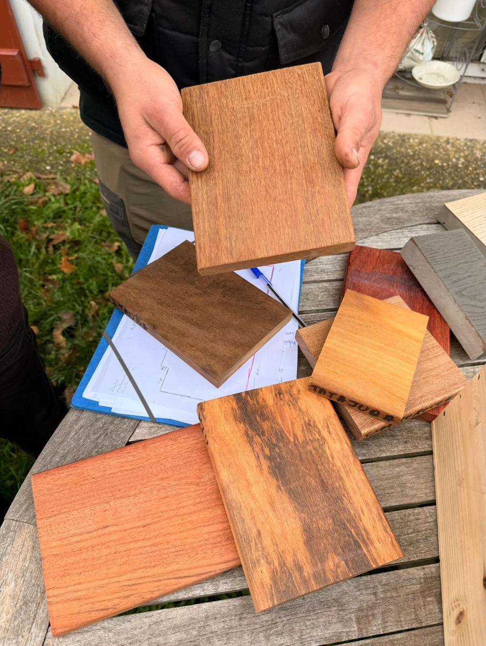 Échantillons de bois