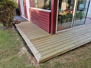 Création d'une terrasse